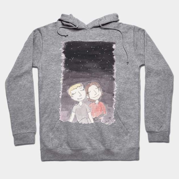 Stucky - stargazing Hoodie by samikelsh